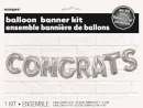Congratulations Balloon Banner Kit